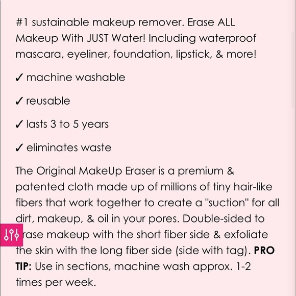 The Original Makeup Eraser Cloth Towel For Makeup Removal And Skincare - Picture 10 of 11